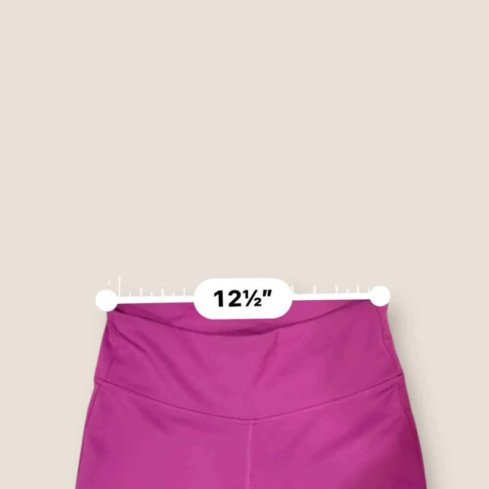 New Balance Women's Pink Fuchsia High-Waisted Leggings Small - Picture 7 of 9